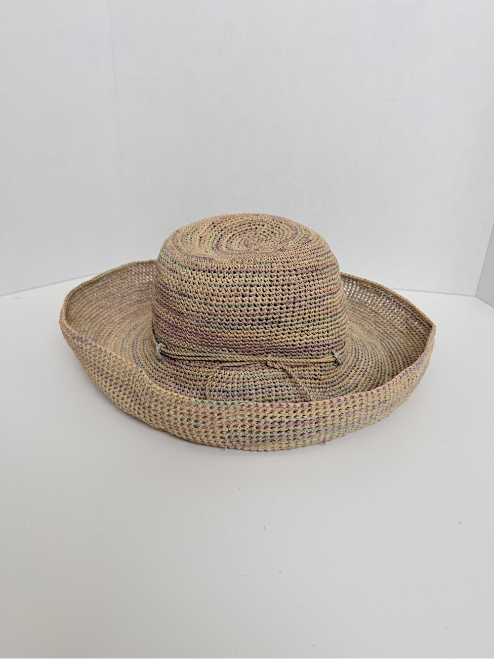 Helen Kaminski Province Hat Wide Brim Raffia Rollable Packable Travel Beach